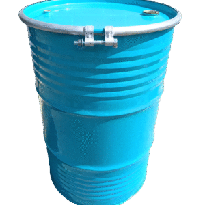 OPEN-TOP STEEL DRUM WITH INTERNAL COATING