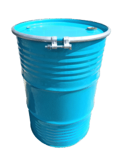 OPEN-TOP STEEL DRUM WITH INTERNAL COATING