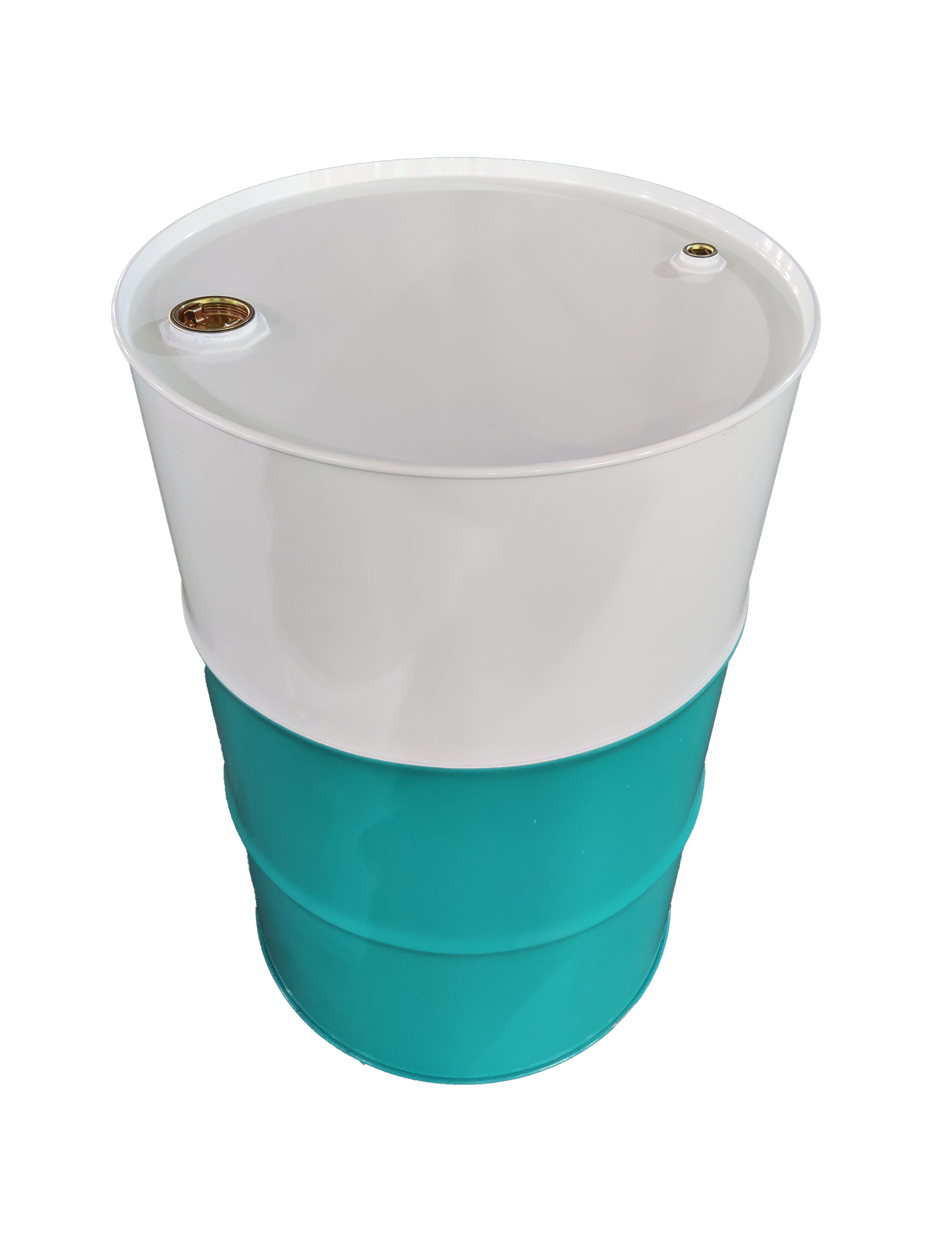 TALL CLOSED-TOP STEEL DRUM WITH INTERNAL COATING